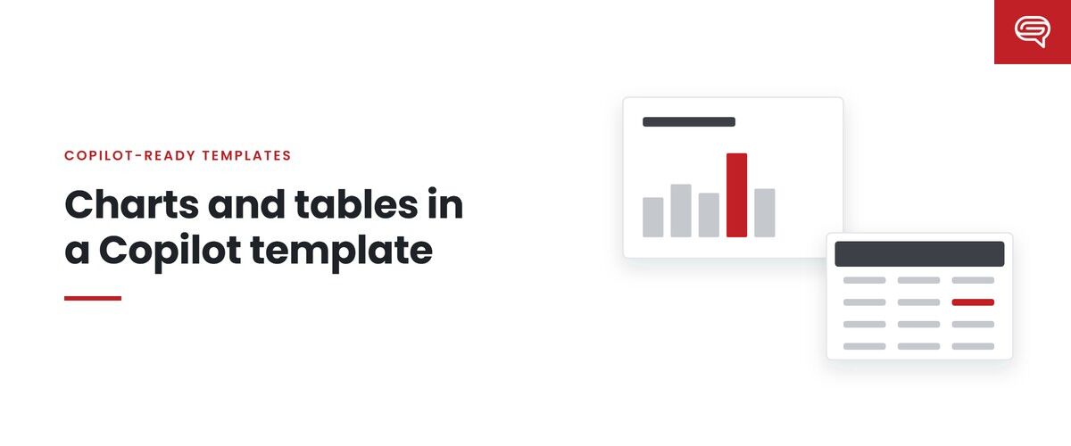 Layout Example Chart Charts and tables in a Copilot template - SlideGenius: Expert ...