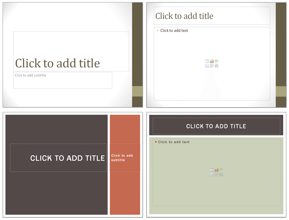 powerpoint templates layouts