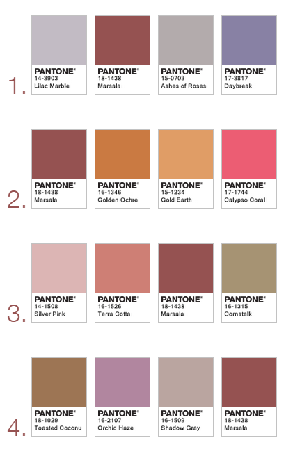 Color Palette: Pantone