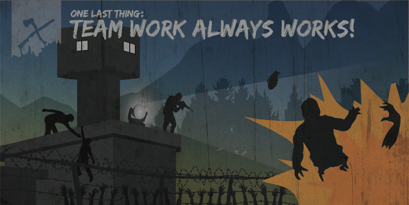 You could survive the apocalypse alone... but working together with others will make the experience so much easier.