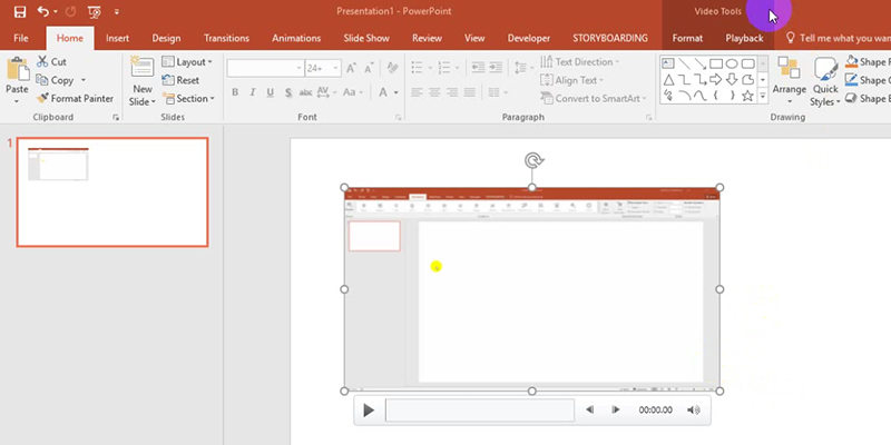 Set the Playback Options in PowerPoint 2013 Tutorials: Video Tools