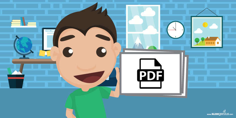 Exporting PowerPoint to Paper: Convert powerpoint into .pdf file