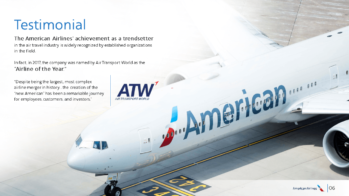 American Airlines PowerPoint Slide Design Example6