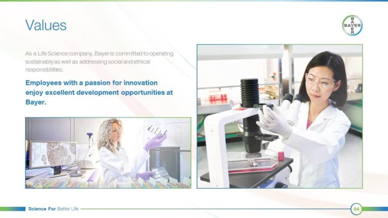 Bayer PowerPoint Presentation Slide Examples 4