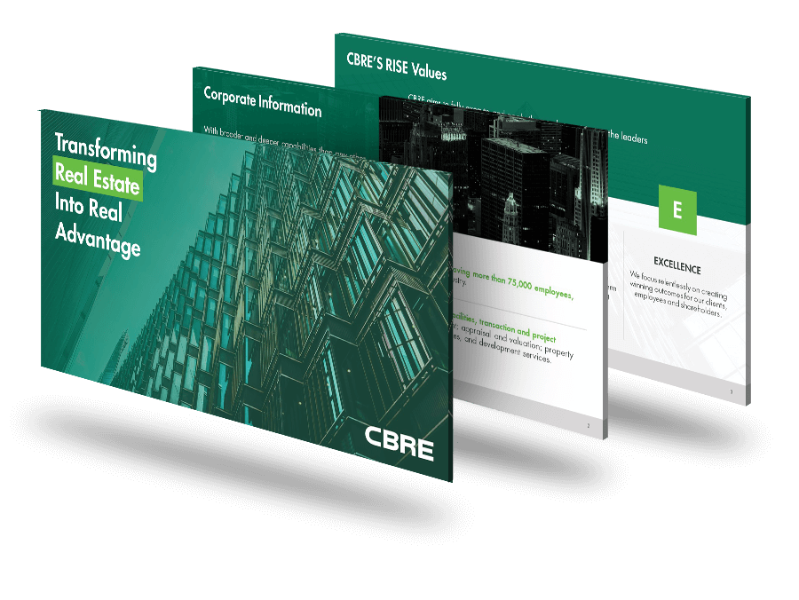 CBRE PowerPoint Deck