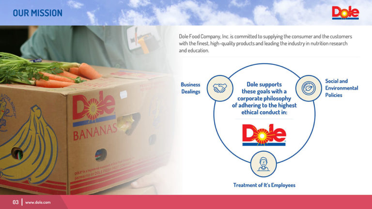 Dole PowerPoint Presentation Slide Examples 3