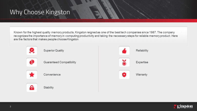 Kingston PowerPoint Presentation Slide Examples 3