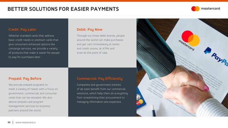 Mastercard PowerPoint Presentation Slide Examples 3