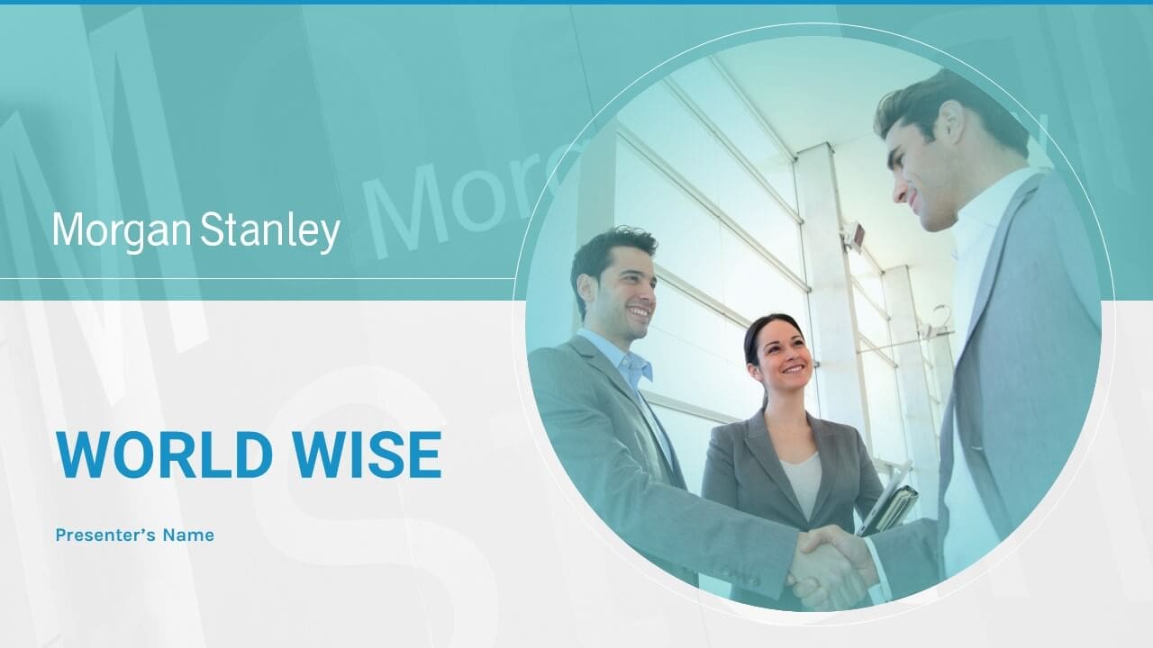 morgan stanley powerpoint designers presentation pitch morgan stanley customer service