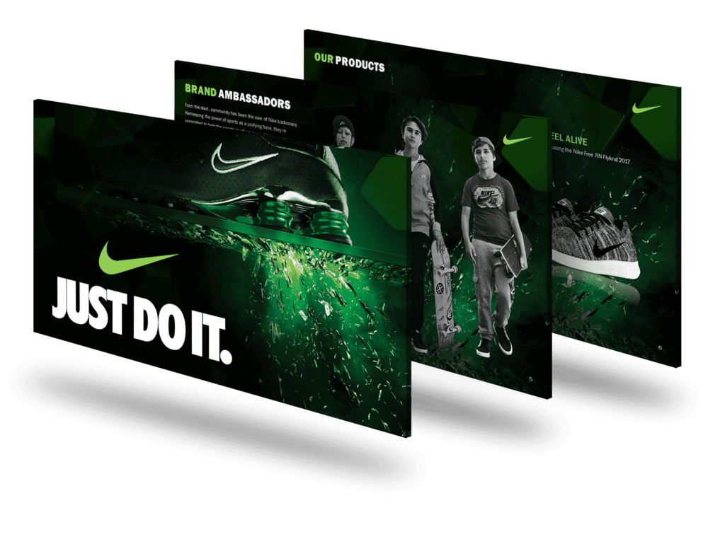 presentation nike powerpoint