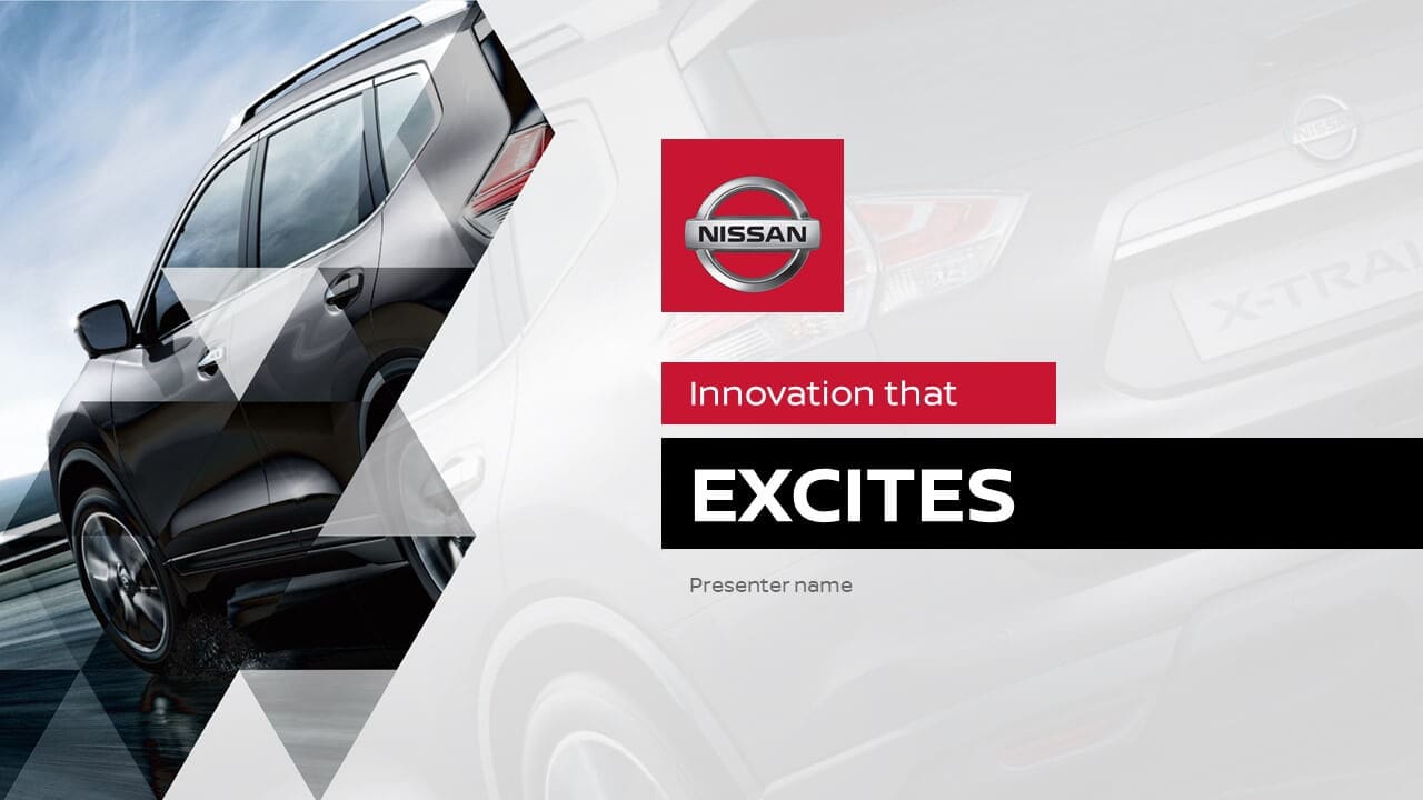 Nissan Presentation Design Portfolio | SlideGenius