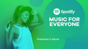 Spotify PowerPoint Slide Design Example1
