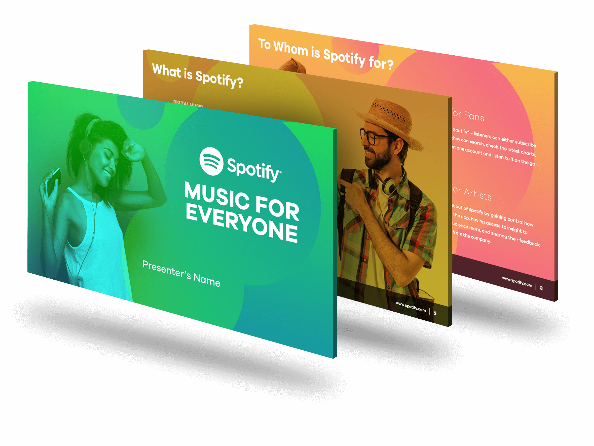 Spotify Presentation Deck