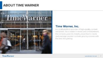 Time Warner PowerPoint Presentation Slide Examples 2