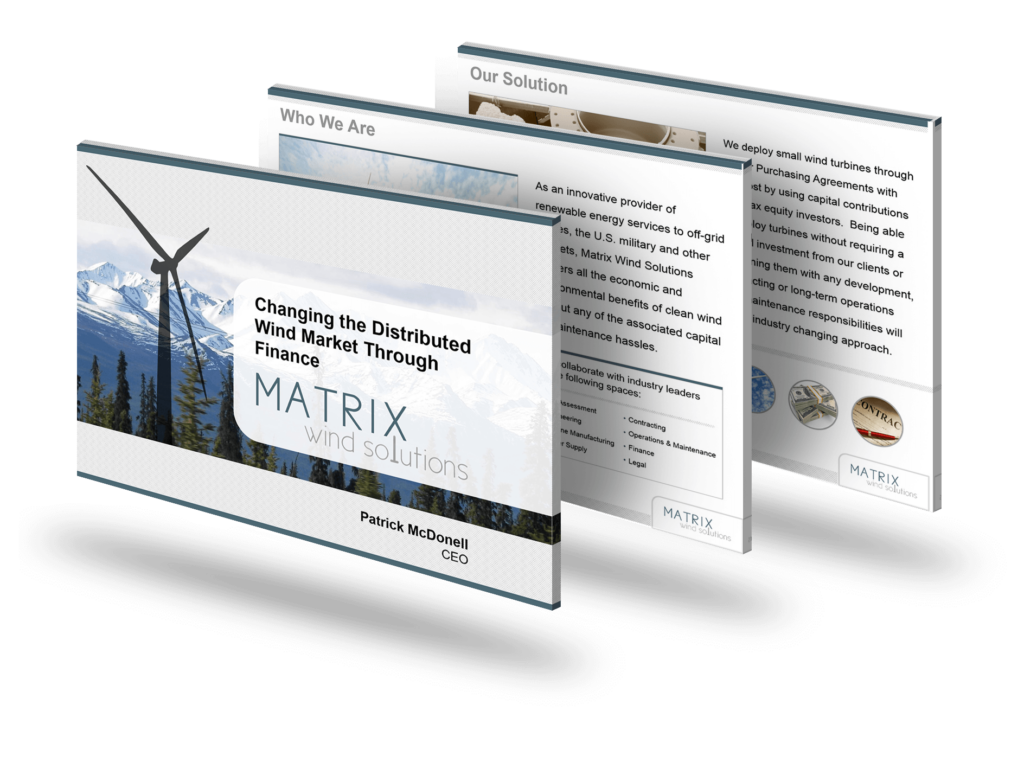 Matrix Presentation Deck