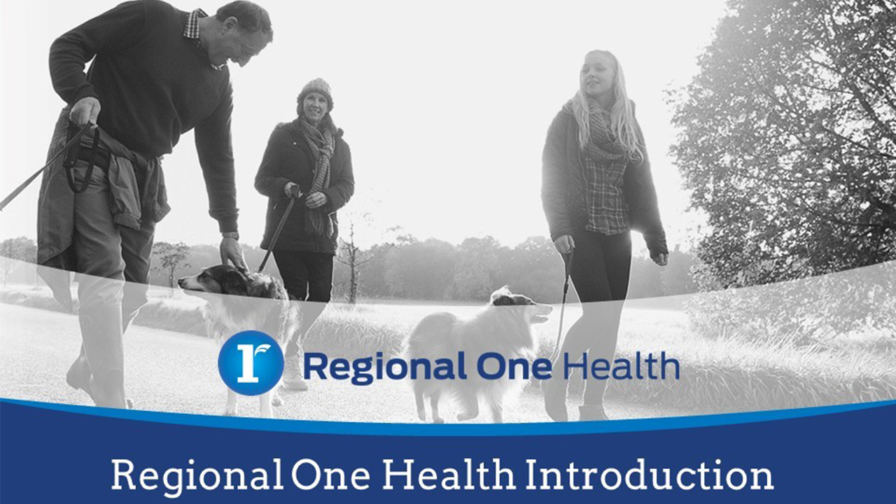 Regional One Health Presentation Design Portfolio SlideGenius