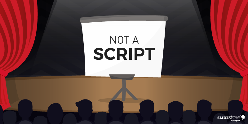 how to write a script for a speech abitur