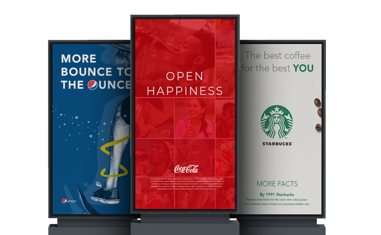 Digital Signage Foreground Image