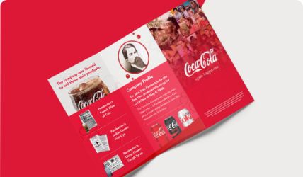 Coca-Cola Trif-Fold Brochure