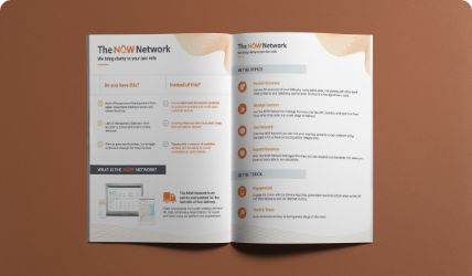 FUEL NOW NETWORK Bi-Fold Brochure