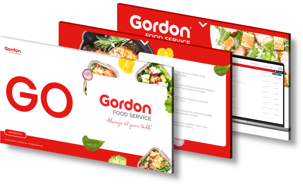 Gordon Food Service PowerPoint Design Portfolio SlideGenius Gordon Food Service PowerPoint Design Portfolio SlideGenius