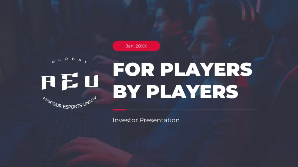 Amateur Esports Union Portfolio