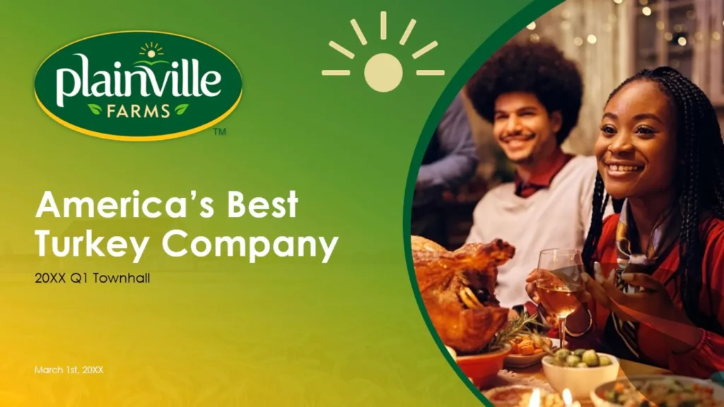 Plainville-Farms-Promotional-Slide-Turkey-Dinner-Template Title Slide