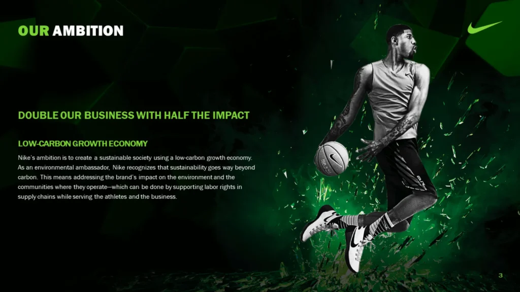 Nike Ambition Sustainable Growth Slide – Basketball Player Mid-Air Slide 3