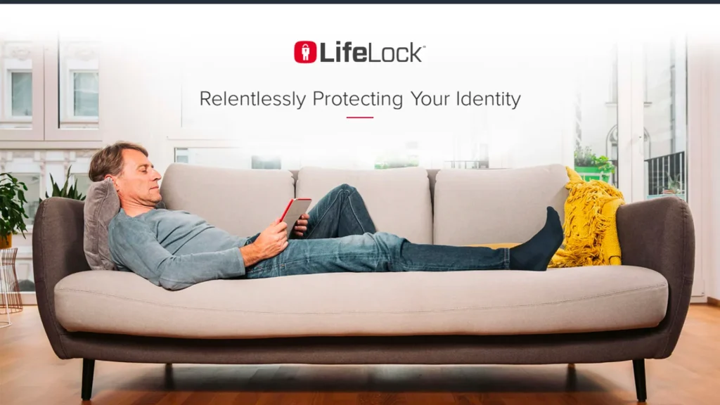 LifeLock Identity Protection Pitch Deck Slide Title Slide