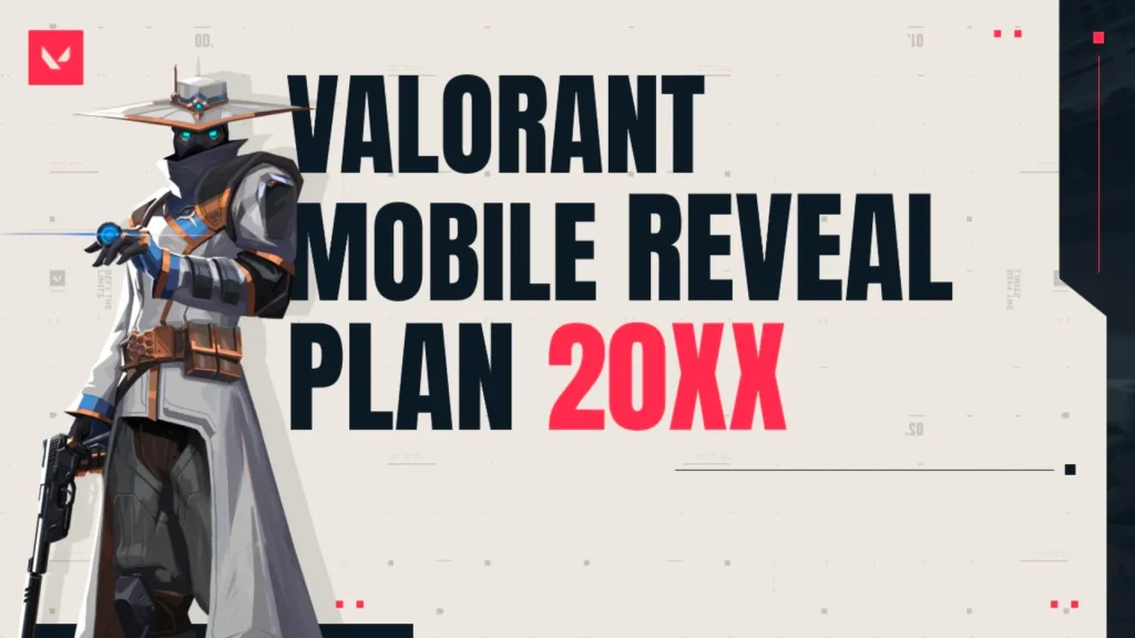 Valorant Mobile Reveal Plan Slide - Riot Games Portfolio Title Slide
