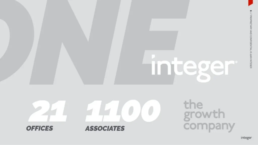 Slide 8 - The Integer Group Marketing & Advertising Company Overview Slide 8