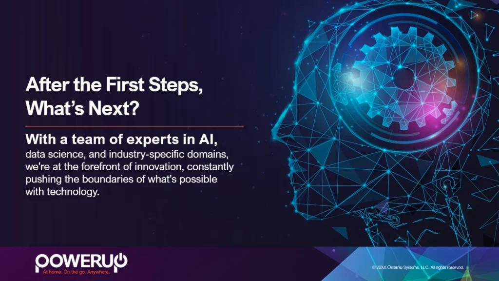 Innovative AI Team Pushing Technology Boundaries | Digital Human Head Graphic Slide 8