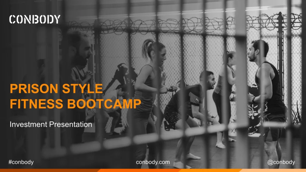 Prison-Style-Fitness-Bootcamp-Conbody-Investment-Presentation Title Slide