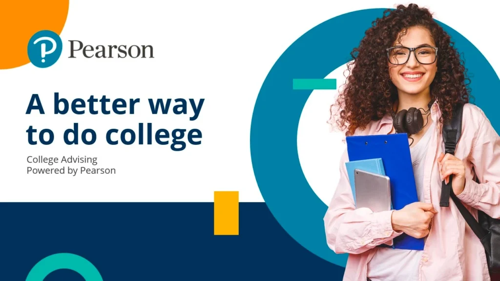 Pearson College Advising - Modern Geometric Design Title Slide
