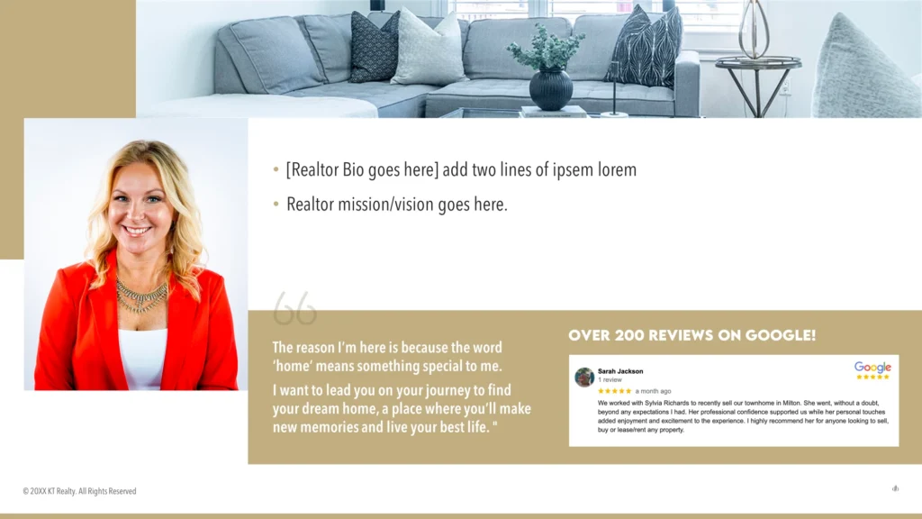Realtor_Profile_Slide_Woman_in_Red_Blazer_Testimonial_Modern_Living_Room_Background Slide 6