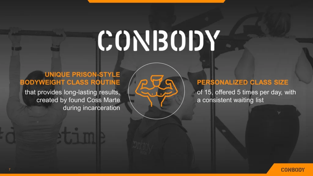 ConBody Prison-Style Fitness Class - Slide 7 Slide 7