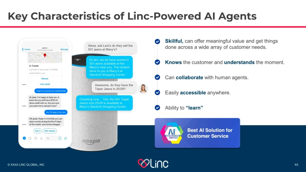 Best-AI-Solution-for-Customer-Service-Linq-Global-Portfolio Slide 8