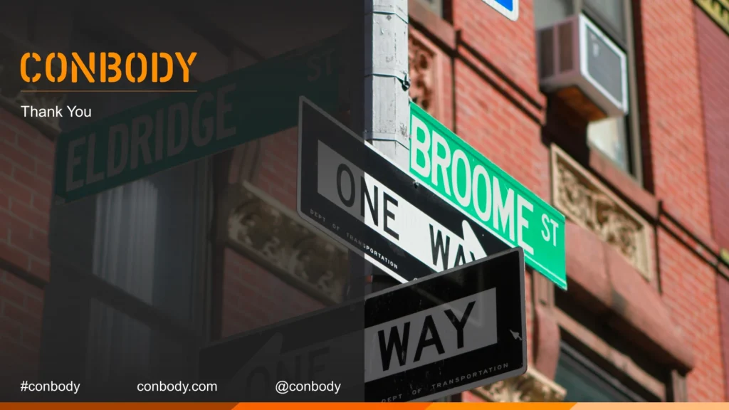 Street Signs at Eldridge and Broome for Unique PowerPoint Slide Template Slide 9