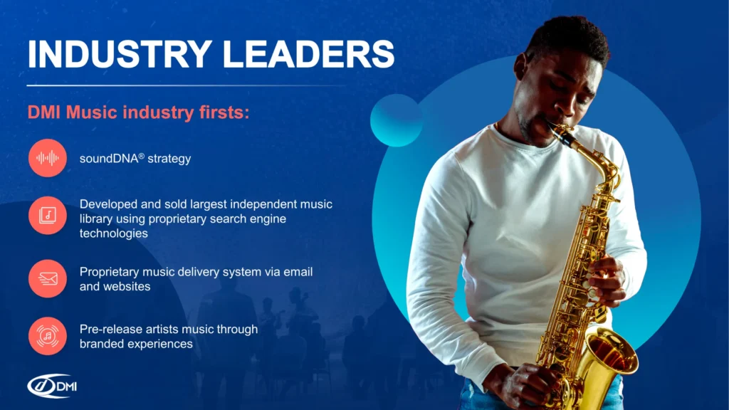 DMI-Music-Industry-Leaders-Saxophonist-Pitch-Deck Slide 5