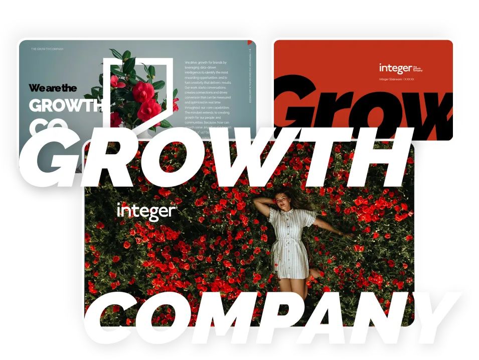 Aflac Growth Collage - Vibrant Red Flowers and Relaxed Person in Garden