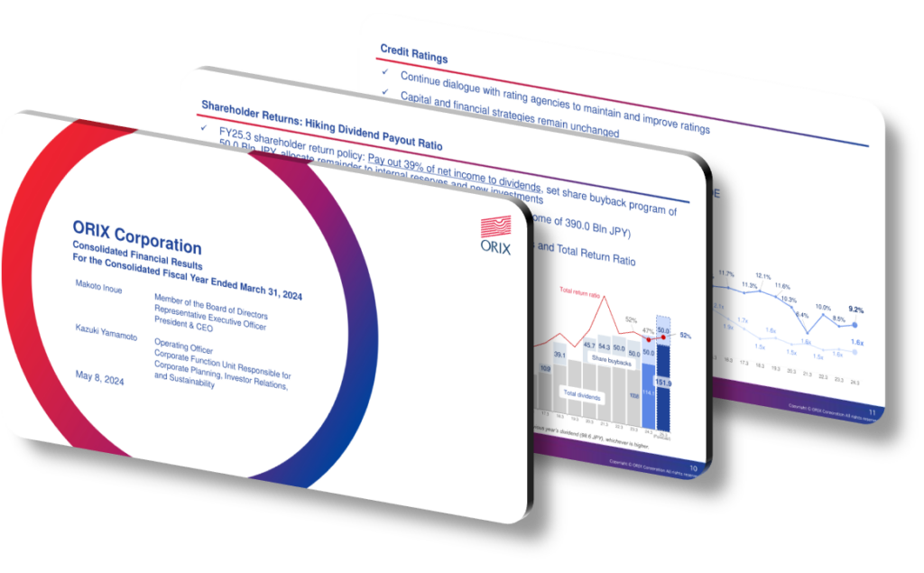 ORIX's Effective Presentation Design: Key to Record Net Income Growth ...