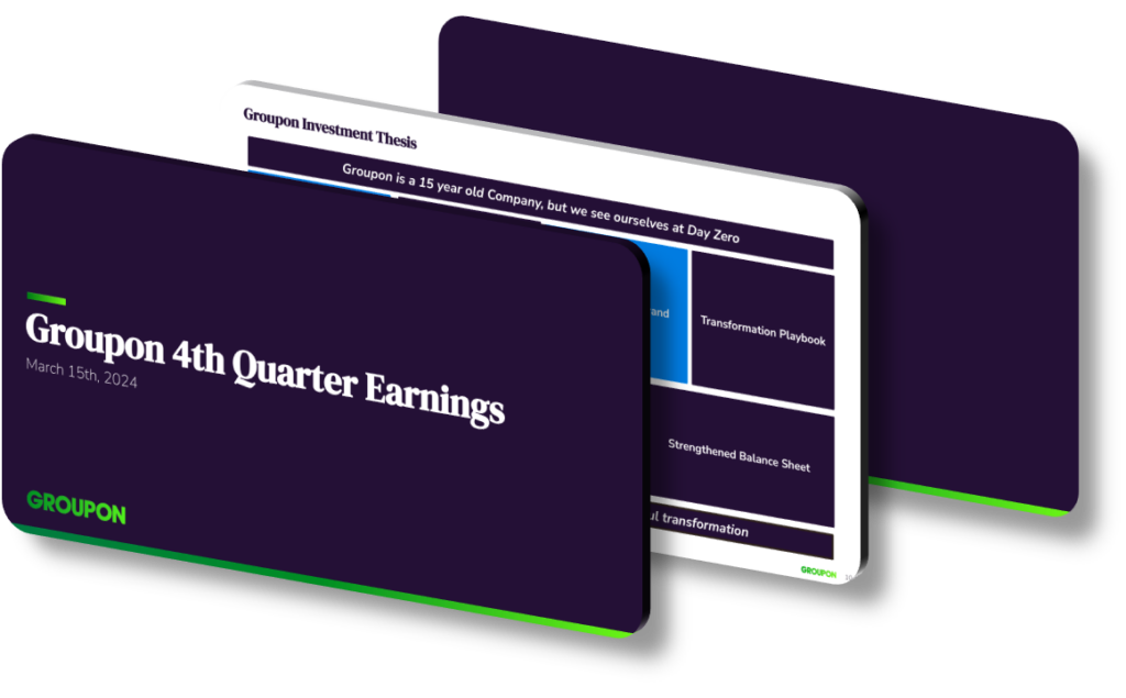 Q4 2024 Groupon Presentation Design Strategic Growth Insights SlideGenius
