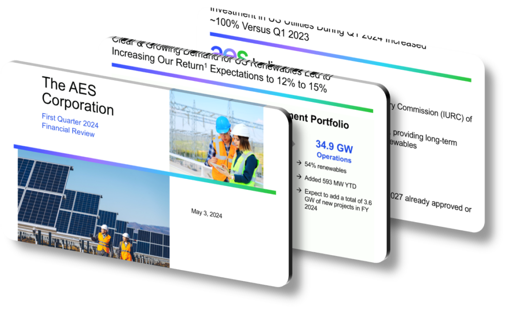 AES Corporation's Q1 2024 Presentation: Spotlight on Renewable Growth ...