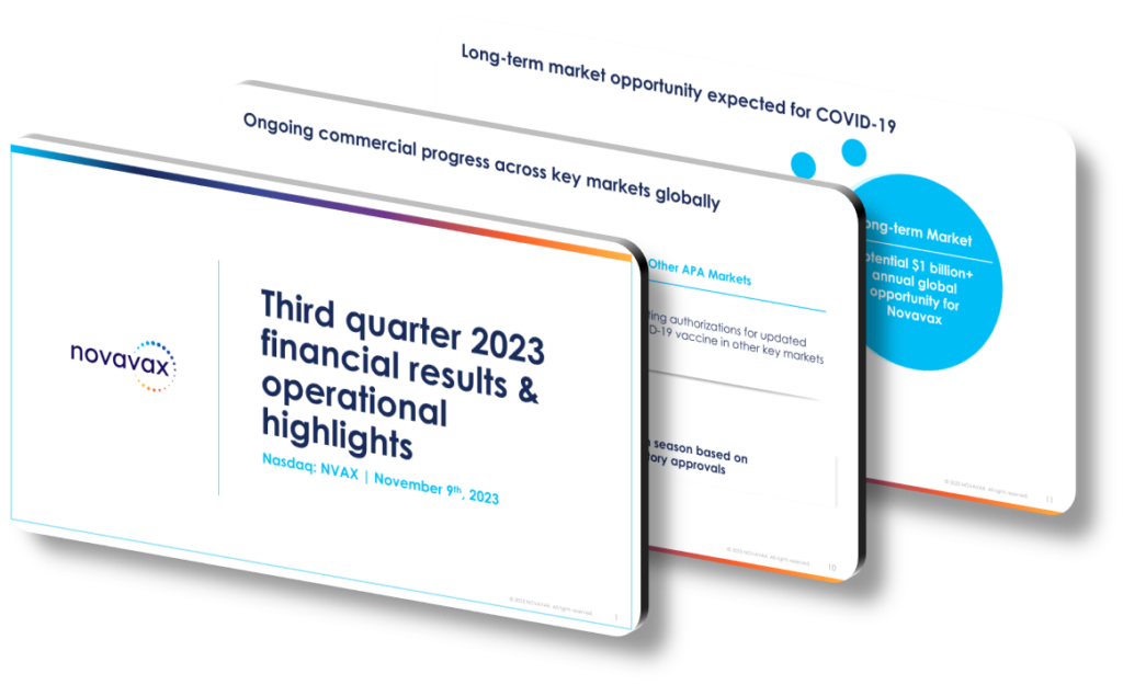 Novavax Q3 2023 Presentation: Boosting Vaccine Strategy Communication ...