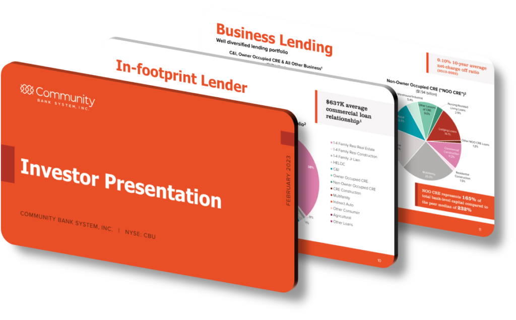 What Makes Community Bank System's Presentation Design Effective in ...