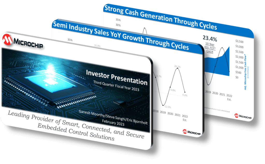 Slides Micro Chip Microchip's Presentation Design: Key Growth Strategies & Solutions ...