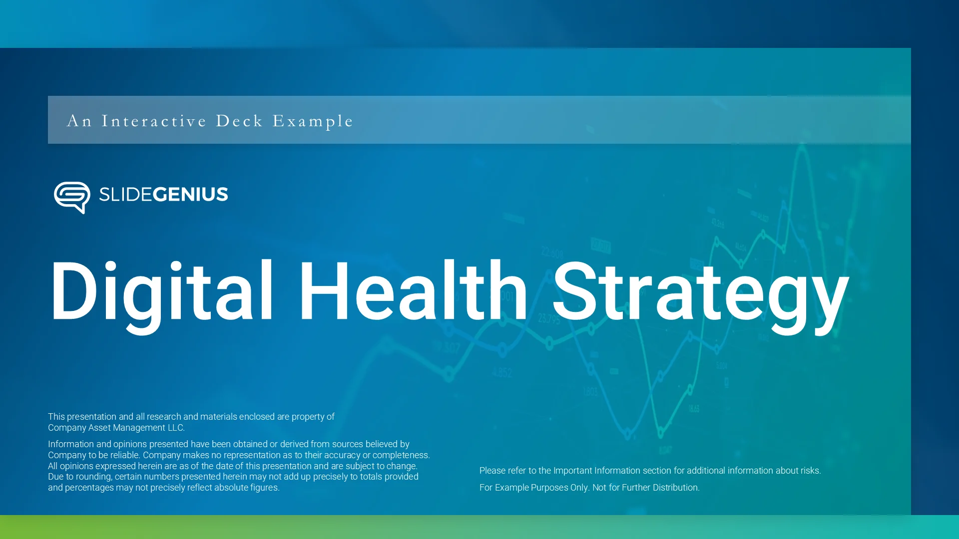 Cover of an interactive deck on digital health strategy